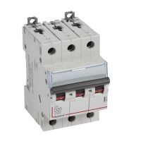 Wyłącznik nadprądowy S313 3P D 20A 10000A serii DX3 | 409500 Legrand