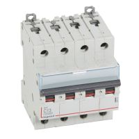 Wyłącznik nadprądowy S314 4P C 13A 10000A serii DX3 | 409335 Legrand