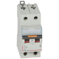 Wyłącznik nadprądowy S320 2P C 10A 25kA serii DX3 | 409767 Legrand