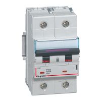 Wyłącznik nadprądowy S322 C32 2P 32 A 50KA DX3 | 410151 Legrand
