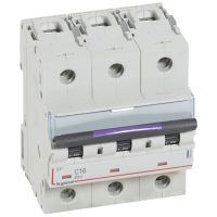 Wyłącznik nadprądowy S323 C16 3P 16 A 50KA DX3 | 410161 Legrand