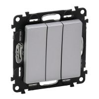 Łącznik potrójny 10X, aluminium, Valena Life | 752303 Legrand