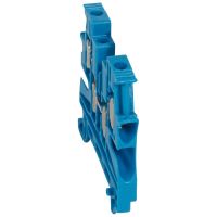 Złączka 1-torowa 4mm2 2WE/2WY SZ6 niebieska | 037109 Legrand
