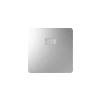 Klawisz z okienkiem - możliwość umieszczenia piktogramów do mechanizmów serii 75, aluminium 82013-93 | 82013-93 Kontakt Simon