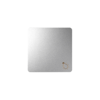 Klawisz z piktogramem "światło", aluminium 82018-93 Simon 82 | 82018-93 Kontakt Simon