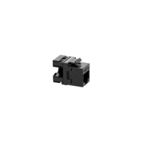 Wkład gniazda komputerowego RJ45 Kat.5e FTP/STP (ekranowany) z przesłoną przeciwkurzową FBRJ455ekr | FBRJ455ekr Kontakt Simon