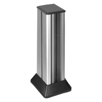 Minikolumna 2-stronna, wys. 581mm, 2x4-modułowa, 16xK45, aluminium ALC324/8/14 Simon Connect | ALC324/8/14 Kontakt Simon