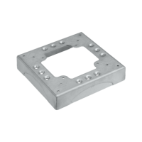 Podstawa 4 nacięcia 85x18mm, aluminium, KTA804/8, Simon Connect | KTA804/8 Kontakt Simon
