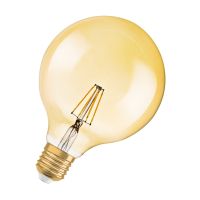 Lampa LED Vintage 1906 LED GLOBE 51 6,5W E27 FIL GOLD DIM | 4058075808997 Ledvance