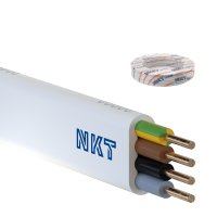 Przewód instalacyjny YDYP żo 4x1,5 450/750V /100m/ KRĄŻEK | 172153014C0100 Nkt