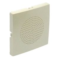 Element centralny do głośnika 2'' 32Ohm oraz do dzwonka do puszki p/t 21990, perłowy, LOGUS 90 | 90710TPE Efapel