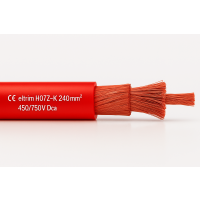 Przewód bezhalogenowy H07Z-K (Sn) 4,0 450/750V czerwony BĘBEN | WNHZ501G005DE0O Eltrim