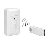 Dzwonek bezprzewodowy DISCO DC 230V z learning system, biały | OR-DB-KH-123 Orno
