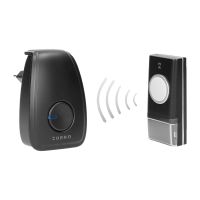 Dzwonek bezprzewodowy OPERA AC 230V | OR-DB-YK-117 Orno