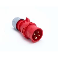 Wtyczka przenośna Shark 16A 3P+Z 400V 50/60Hz 6h IP44 | 014-6 PCE