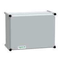Puszka poliestrowa PLS pokrywa pełna poliestrowa IP65 270x360x180mm, Thalassa | NSYPLSP2736G Schneider Electric