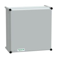 Puszka poliestrowa PLS pokrywa pełna poliestrowa IP65 360x360x180mm, Thalassa | NSYPLSP3636G Schneider Electric