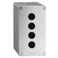 Stanowisko sterowania, z pustym odlewem ciśnieniowym, XAP G, Fi-22mm, 4 wycięcia | XAPG39804 Schneider Electric
