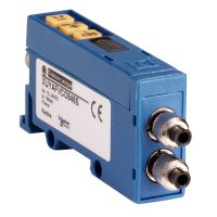 Czujnik fotoelektryczny OsiSense XU XUY wzmacniacz plastikowy światłowód 12..24VDC przewód 2m | XUYAFP966S Telemecanique Sensors