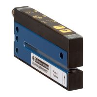 Czujnik fotoelektryczny OsiSense XU XUY widełkowy regulowany 5X95mm 12..24VDC M8 | XUYFANEP100005 Telemecanique Sensors