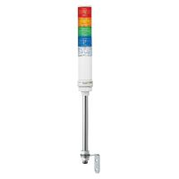 Kolumna świetlna z buczykiem Fi-60mm 5 elementów światło ciągłe/migające LED 24V | XVC6B55S Schneider Electric