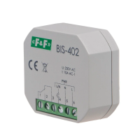 Przekaźnik bistabilny p/t BIS-402 1×NO/NC 230VAC/10A | BIS-402 F&F