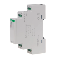 Przekaźnik bistabilny BIS-411-2Z-24V 24V/16A 2Z montaż na szynie DIN | BIS-411-2Z-24V F&F