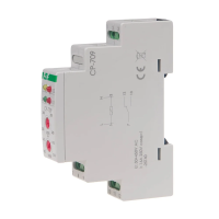 Przekaźnik napięciowy jednofazowy CP-709 1× NO/NC 50-450V AC 16A | CP-709 F&F