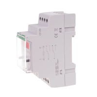 Przekaźnik napięciowy jednofazowy programowalny CP-721 Un=450V+N, Imax=30A, 2 moduły | CP-721 F&F