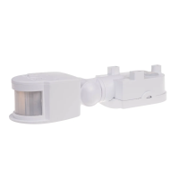 Czujnik ruchu podczerwony 180st IP44 montaż n/t 230V, biały | DR-05W F&F