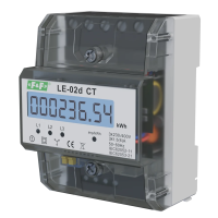 Licznik energii elektrycznej 3-fazowy 6A | LE-02D-CT F&F