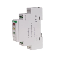 Lampka kontrolna zasilania trójfazowa LK-713R 3×230V+N 3 x czerwona | LK-713R F&F