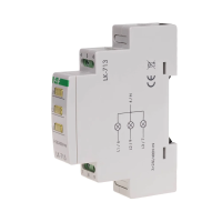 Lampka kontrolna zasilania trójfazowa LK-713Y 3×230V+N 3 x żółta | LK-713Y F&F