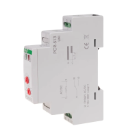 Przekaźnik czasowy rewersyjny PCR-513UNI styki 1NO/NC 12-264V na szynę DIN | PCR-513UNI F&F