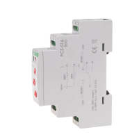 Przekaźnik czasowy 10-funkcyjny PCS-516DUO styk 1 NO/NC 230V AC / 24V AC/DC na synę DIN | PCS-516DUO F&F