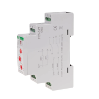Przekaźnik czasowy 10-funkcyjny PCS-519DUO styki 2x NO/NC 230V AC / 24V AC/DC na synę DIN | PCS-519DUO F&F