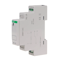 przekaźnik elektromagnetyczny PK-1P 110 V | PK-1P-110V F&F