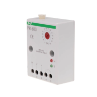 Przekaźnik priorytetowy PR-603 zakres regulacji 2-15A montaz natablicowy 230V AC | PR-603 F&F