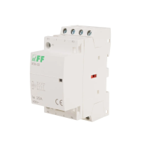 Stycznik modułowy STR25-22 montaż na szynie styki 2NO+2NC 25A 230V AC 4,0W | ST25-22 F&F