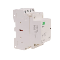 Stycznik modułowy STR25-40 montaż na szynie styki 4NO 25A 230V AC 4,0W | ST25-40 F&F