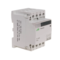 Stycznik modułowy, montaż na szynie, styki 4NO, 40A | ST40-40-24V F&F