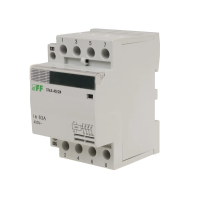 Stycznik modułowy STR63-40 montaż na szynie styki 4NO 63A 24VAC | ST63-40-24V F&F
