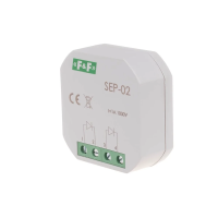 Separator sygnału wejściowego SEP-02 zasilanie 1A 1000V montaż w puszce podtynkowej Fi60 | SEP-02 F&F