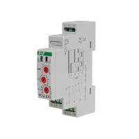 Przekaźnik czasowy PCU-510-12V, styk: 2xNO/NC 12V AC/DC | PCU-510-12V F&F