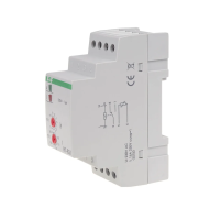 Regulator temperatury, zakres temperatur -4-5stC - bez sondy montaz na szynie DIN, 1NO/NC 230V AC | RT-821B F&F
