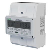 Licznik energii elektrycznej 3-fazowy 80A, MID | LE-03MW F&F