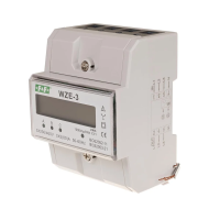 Licznik energii elektrycznej 3-fazowy 80A, MID | WZE-3 F&F