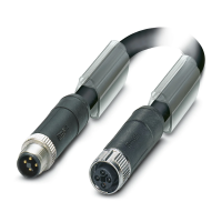 SAC-4P-M12MST/10,0-PUR/M12FST | 1408811 Phoenix Contact