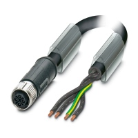 SAC-4P- 5,0-PUR/M12FSS PE | 1408845 Phoenix Contact