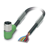 Kabel czujnika/urządzenia wykonawczego SAC-12P-10,0-PUR/FR SCO | 1430682 Phoenix Contact